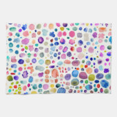 Farbflecken Geschirrtuch (Horizontal)