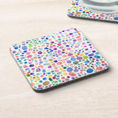 Farbflecken Getränkeuntersetzer (Linke Seite)