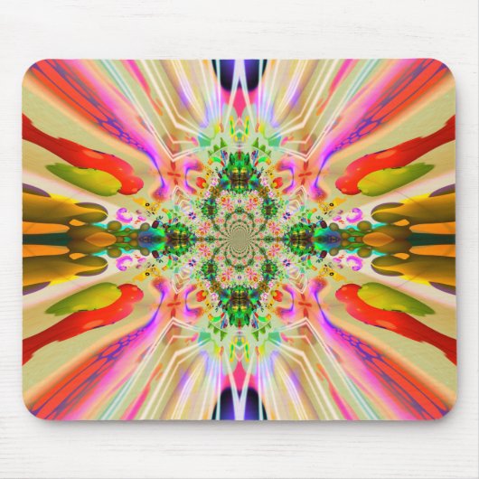 Farbflecken Mousepad (Vorne)