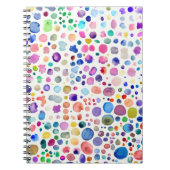 Farbflecken Notizblock (Vorderseite)