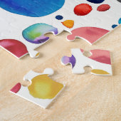 Farbflecken Puzzle (Seite)