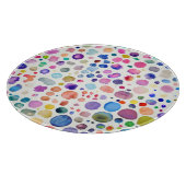 Farbflecken Schneidebrett (Ecke)