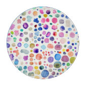 Farbflecken Schneidebrett (Vorderseite)