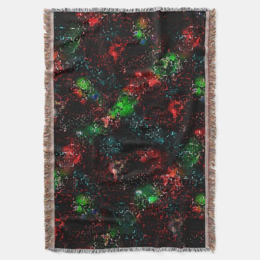 Farbflecken unter dunklem und übrig gebliebenem Mo Decke (Vorderseite Vertikal)