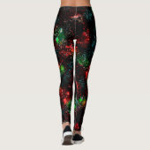 Farbflecken unter dunklem und übrig gebliebenem Mo Leggings (Rückseite)