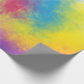 Farbflick Geschenkpapier (Ecke)