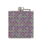 Farbfliesen Flachmann (Rückseite)