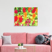 FARBFLORA #1 LEINWANDDRUCK (Insitu (Wohnzimmer))