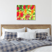 FARBFLORA #1 LEINWANDDRUCK (Insitu (Schlafzimmer))