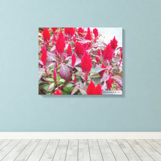 FARBFLORA #2 LEINWANDDRUCK (Insitu (Holzboden))