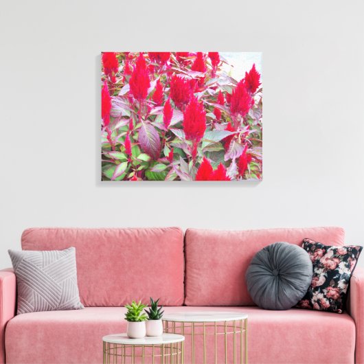 FARBFLORA #2 LEINWANDDRUCK (Insitu (Wohnzimmer))