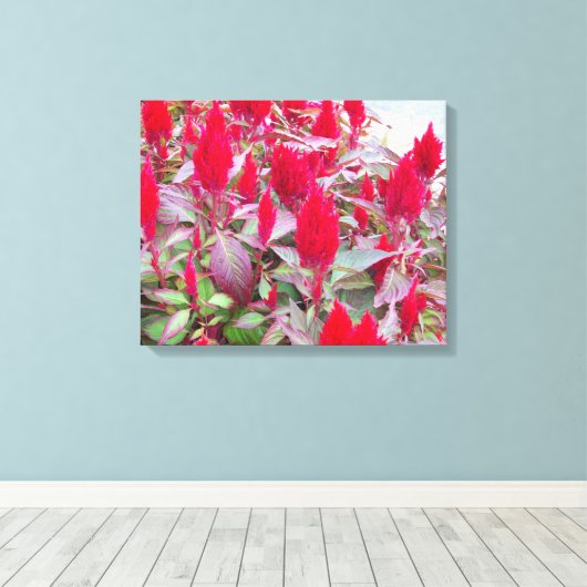 FARBFLORA #2 LEINWANDDRUCK (Insitu (Holzboden))