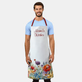 Farbflora Personalisiert Schürze (Getragen)