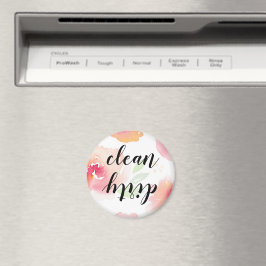 Farbflora Saubere Geschirrspülmaschine Magnet