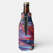 Farbflüssigkeiten spritzen flaschenkühler (Flasche Rückseite)