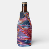 Farbflüssigkeiten spritzen flaschenkühler (Flaschenvorderseite)