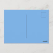 Farbflüssigkeiten spritzen postkarte (Rückseite)