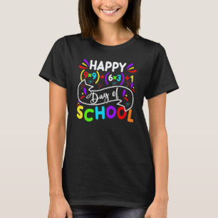 Farbformeln Froh 100 Tage Schule Mathe Lehren T-Shirt