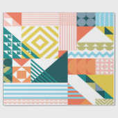 Farbformes Mustertrennpapier Geschenkpapier (Flach)