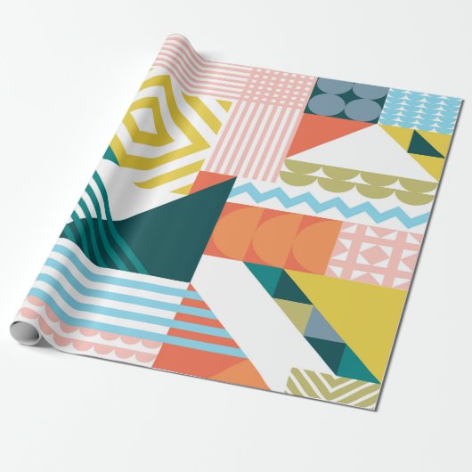 Farbformes Mustertrennpapier Geschenkpapier (Ungerollt)