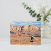 Farbfoto der Wüste Canyon Postkarte (Stehend Vorderseite)