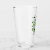 Farbfrohe Retro-Mitte-des-20.-Jahrhunderts-Moderne Glas (Rechts)