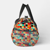 Farbfrohes geometrisches helles Design Duffle Bag (Rechts)