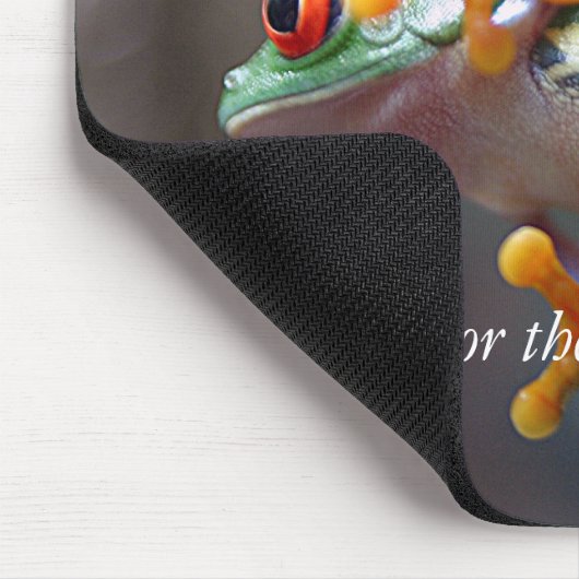 Farbfrosch Mousepad (Ecke)