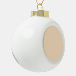 Farbgebäck Keramik Kugel-Ornament