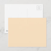 Farbgebäck Postkarte (Vorne/Hinten)