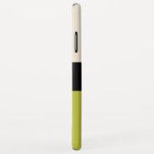 Farbgeblasener Pistachio-Farbblock mit Namen Case-Mate iPhone Hülle (Hinten/Rechts)