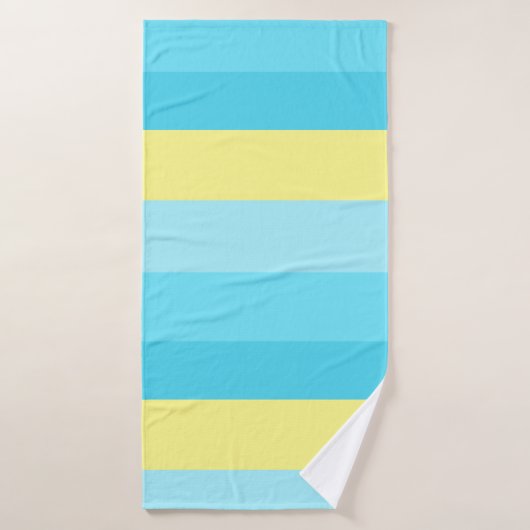 Farbgeblasenes Badehandtuch - Soft & Stylish (Badehandtuch)