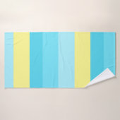 Farbgeblasenes Badehandtuch - Soft & Stylish (Badehandtuch)