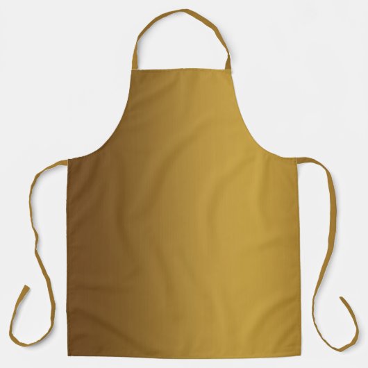 Farbgebürstetes Gold Schürze (Vorderseite)