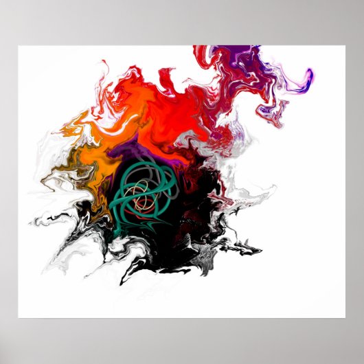 Farbgeburt Poster (Vorne)