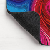 Farbgeflechte Spektraldrehscheibe Mousepad (Ecke)