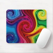 Farbgeflechte Spektraldrehscheibe Mousepad (Mit Mouse)