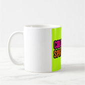Farbgeist - Neon-Stammes-Tasse Kaffeetasse (Links)