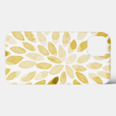 Farbgelbe Pinselstriche Case-Mate iPhone Hülle (Rückseite (Horizontal))