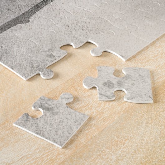 Farbgemälde eines Raccoon-Puzzles Puzzle (Seite)