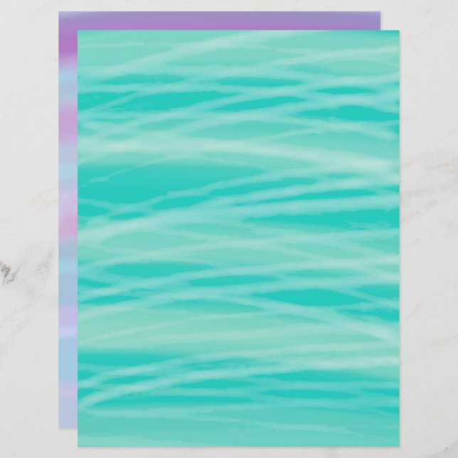 Farbgemaltes gestrichenes Bücherpapier (Vorne/Hinten)