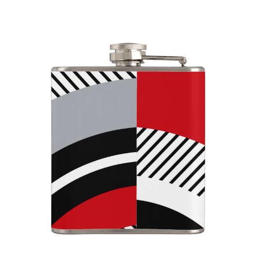 Farbgeometrie Flachmann (Rückseite)