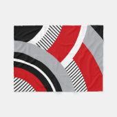 Farbgeometrie Fleecedecke (Vorderseite (Horizontal))