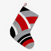 Farbgeometrie Kleiner Weihnachtsstrumpf (Vorderansicht (hängend))