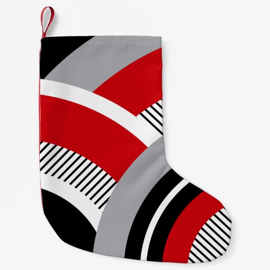 Farbgeometrie Kleiner Weihnachtsstrumpf (Vorderseite)