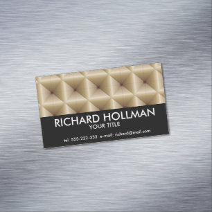 Farbgeometrie Magnetische Visitenkarte