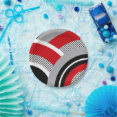 Farbgeometrie Pappteller (Party)