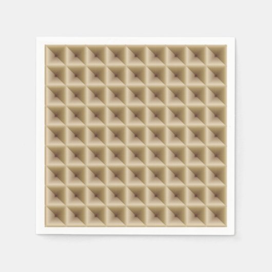 Farbgeometrie Serviette (Vorderseite)