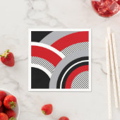 Farbgeometrie Serviette (Beispiel)