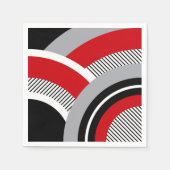 Farbgeometrie Serviette (Vorderseite)